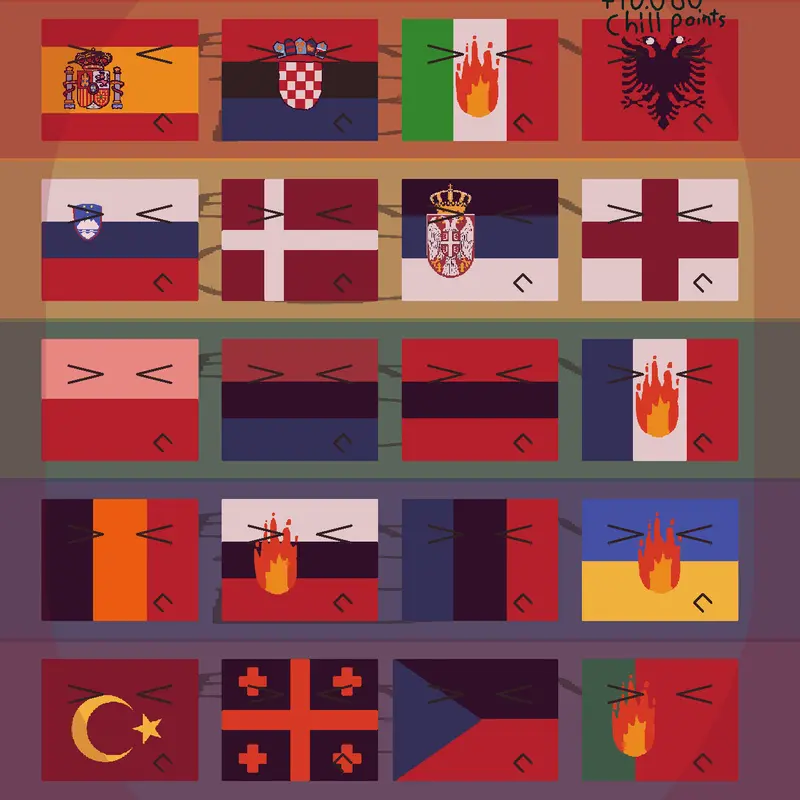 Flag band by @Francisco2026Pyramixed
