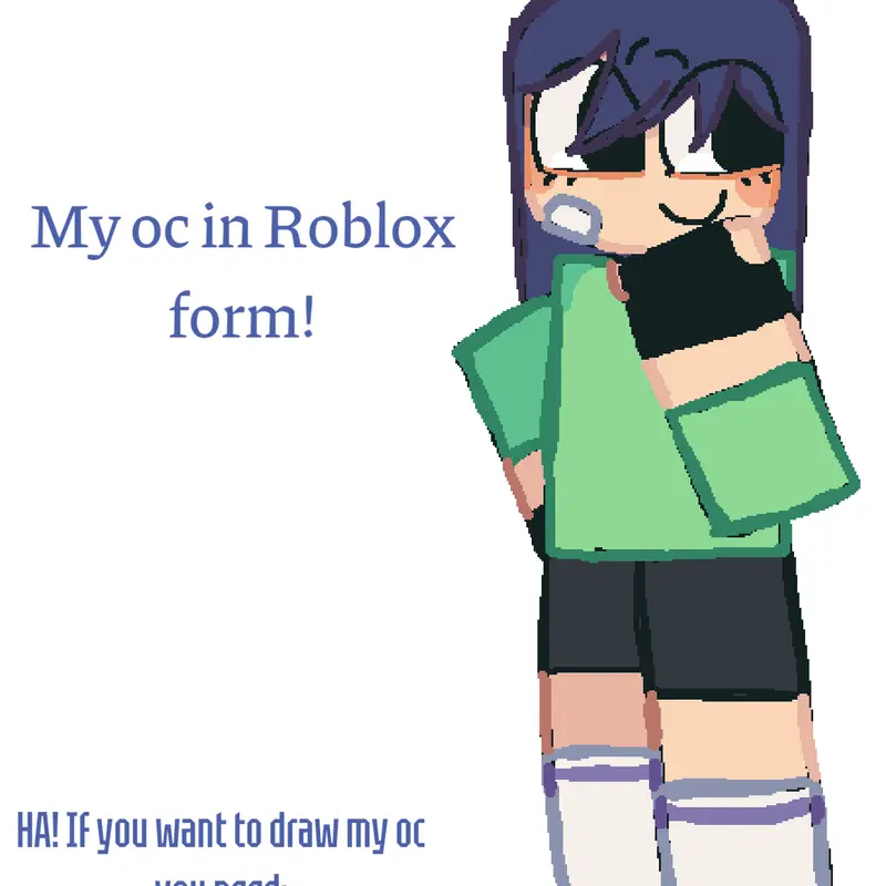Roblox oc by @KiterChicken