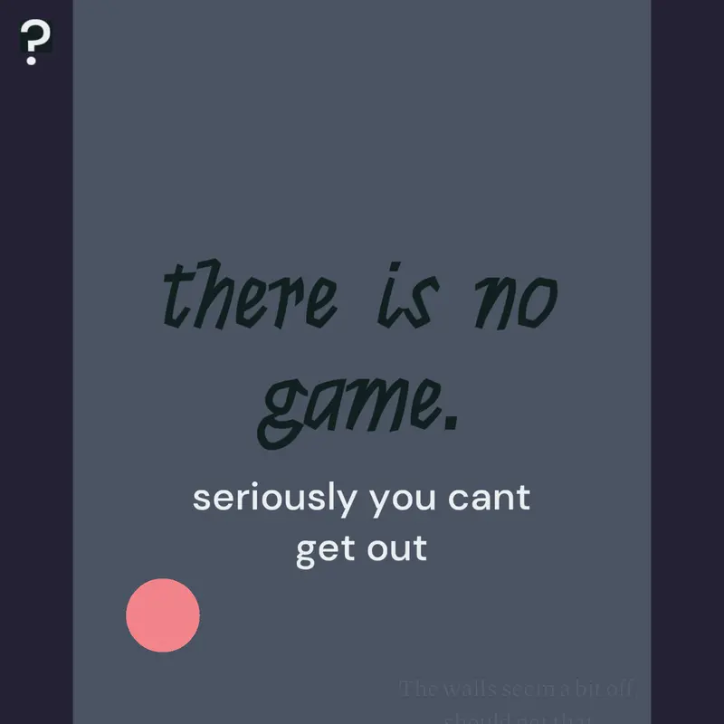 there is no game by @restless