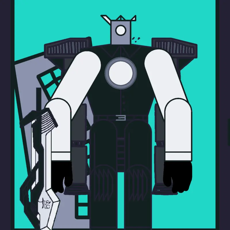 laser titan man by @sikb