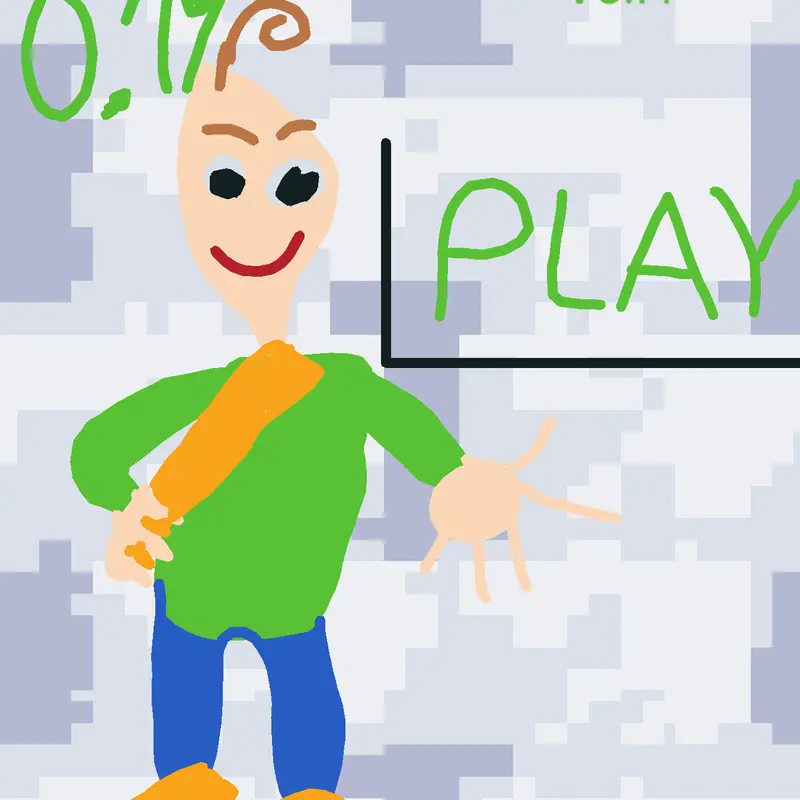 Baldi basics survive the baldi! by @tails187