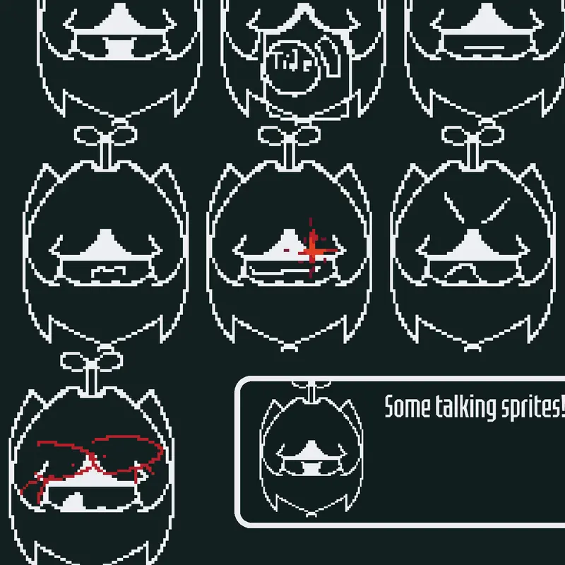 My talking sprites by @Plants_N_Melons