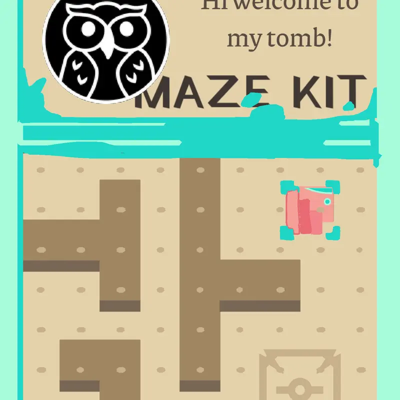 Escape the maze by @Malenbhrianacollantes