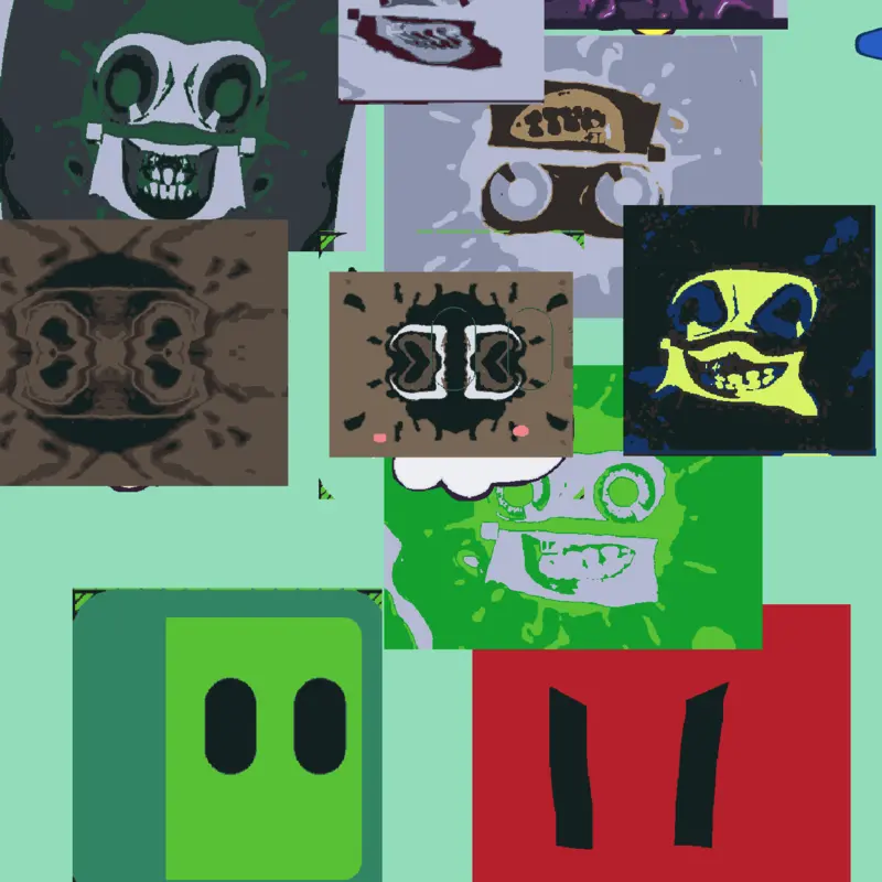 Take care of 8 klasky csupo 2 cubes by @Raphael_Mario3