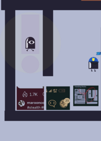 Stealth testing game