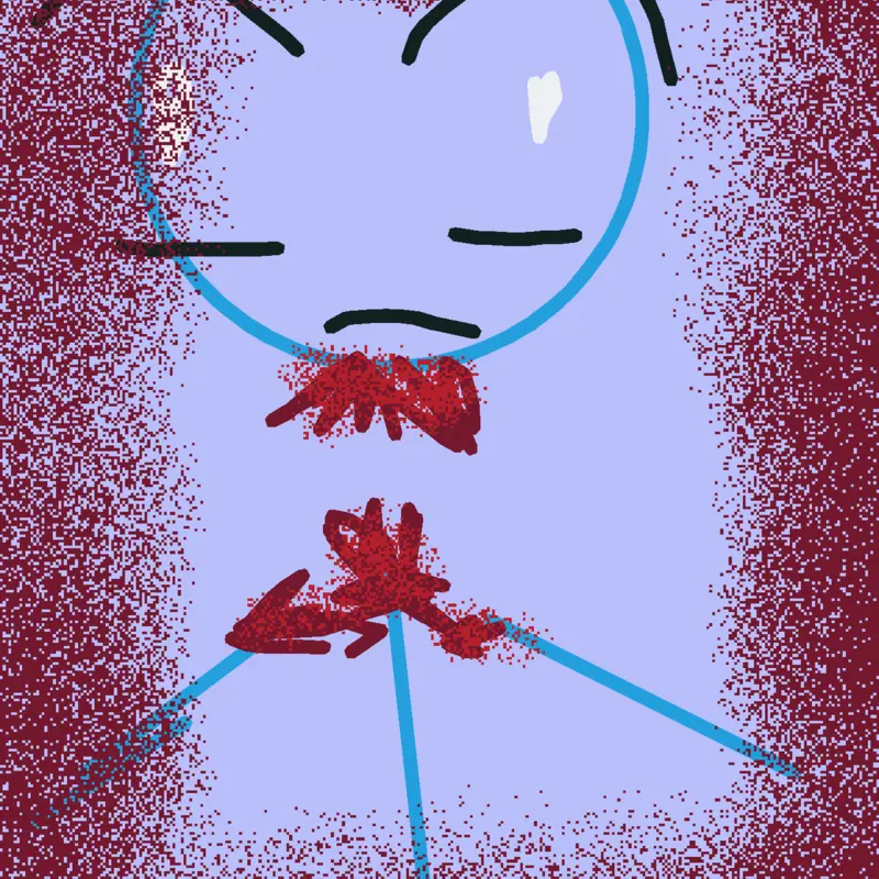 Oc gore by @WEIRDOKIDDO