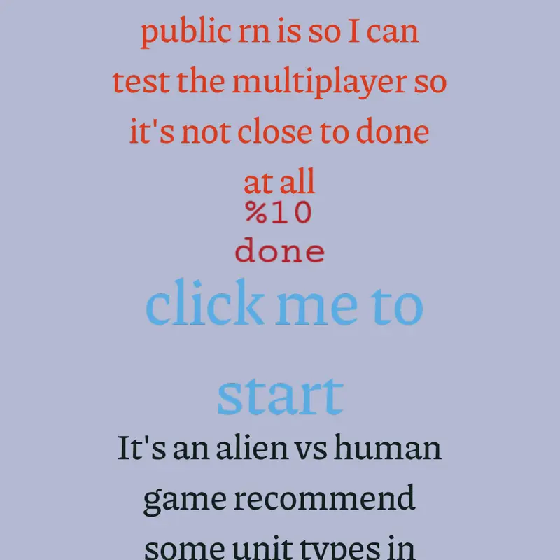 Game by @gameoflifemaster