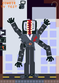 Zombie tv man (test game)