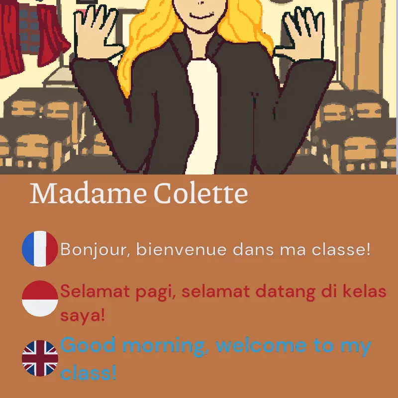 Les objets dans la classe by @Kucing_Bahasa