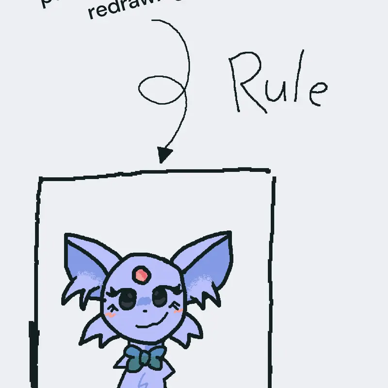 Put my OC in the other card for them :3 by @Kdawg060