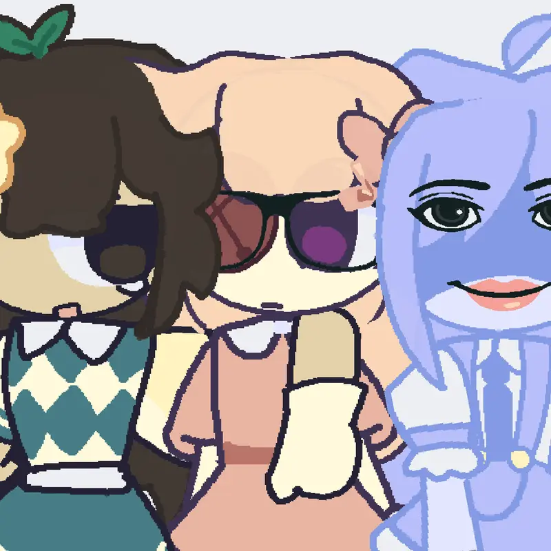 The fact they're (freaky) friends 😭 by @V4N1TY