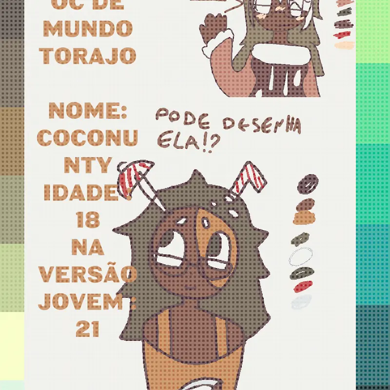 🥥🇧🇷 :3 by @morajo_my_sheila