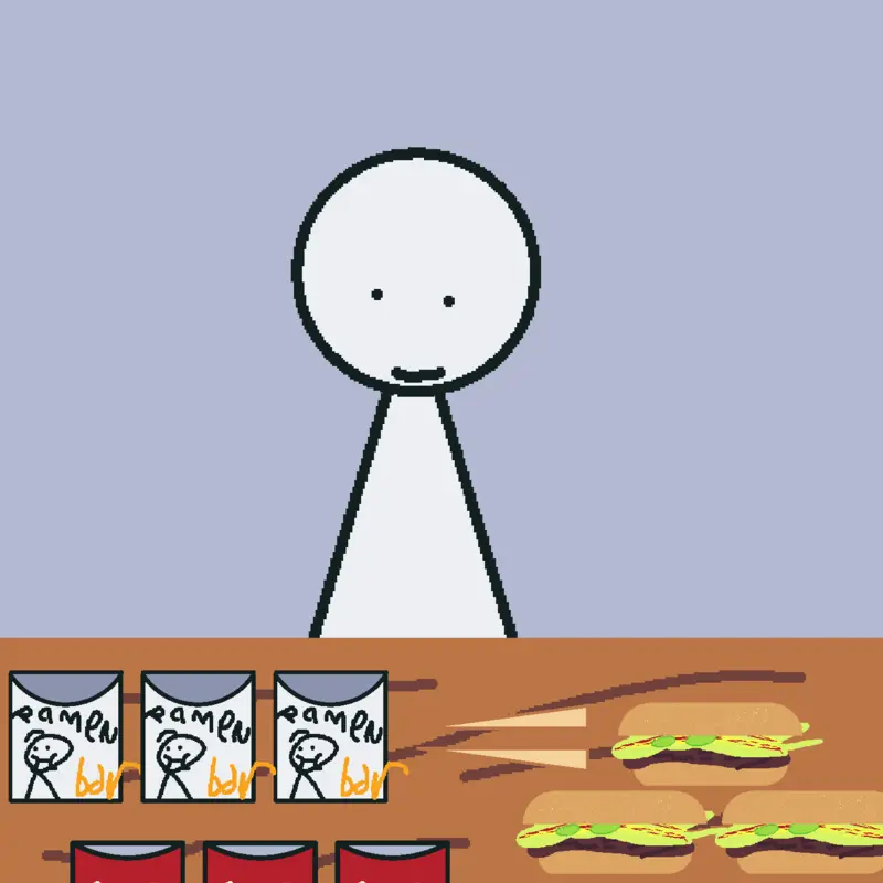 Mukbang BDR by @Confidantmedic