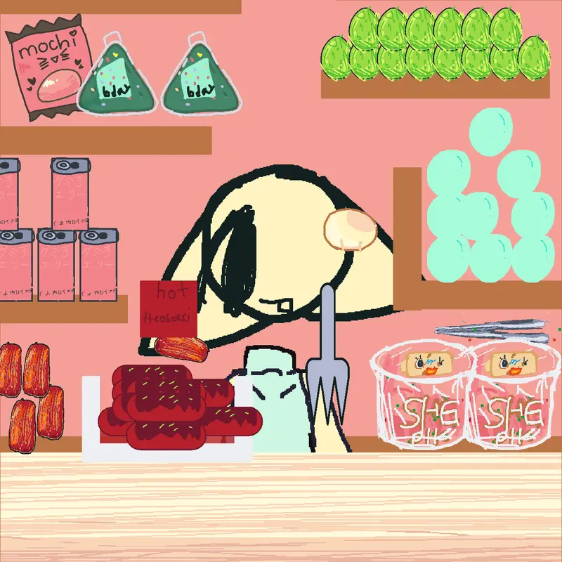 Mukbang of my oc! by @boopysyiiki