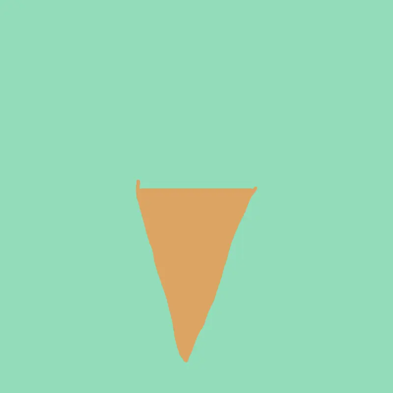 catch ice cream from raining by @LadronRobo