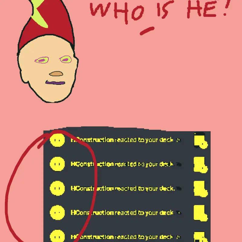 Just a joke btw by @blurice