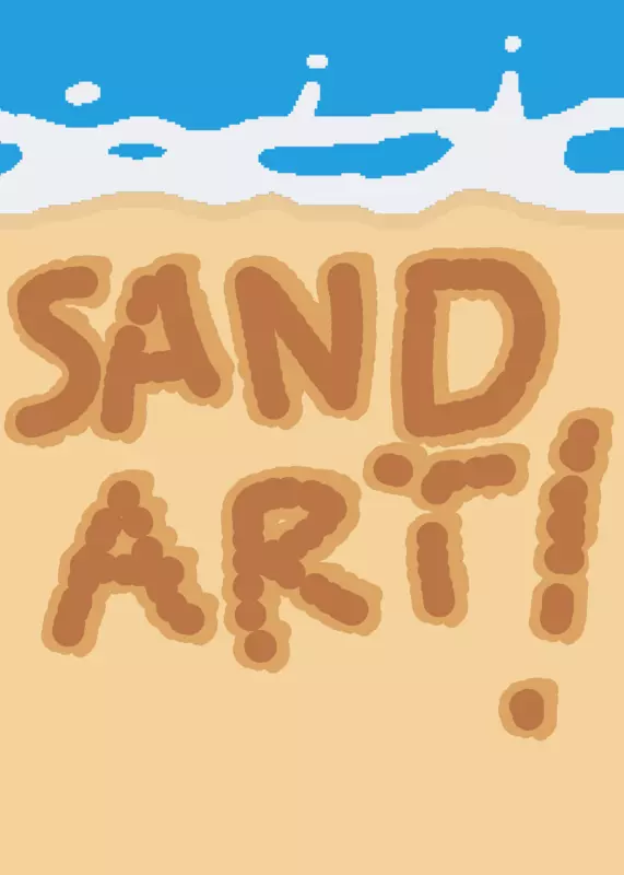 Sand art! by @ThyDaVTh