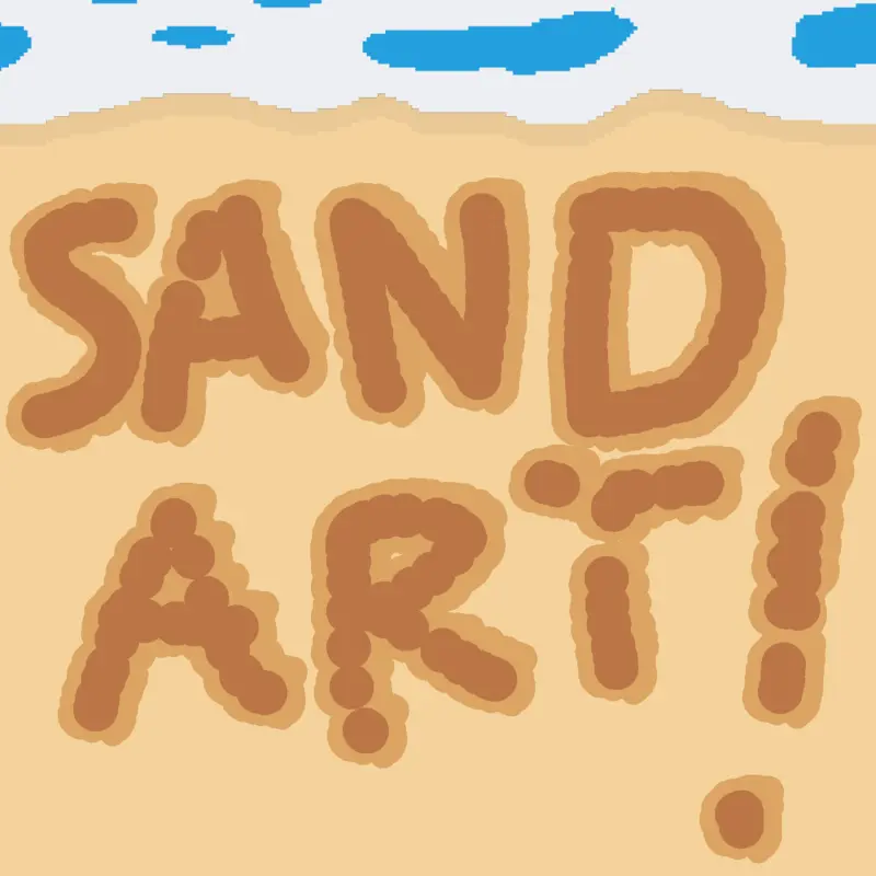 Sand art! by @ThyDaVTh