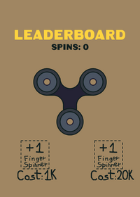 finger spinner game