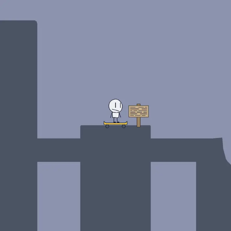 Skateboard dude on a skateboarding by @Nostalgi