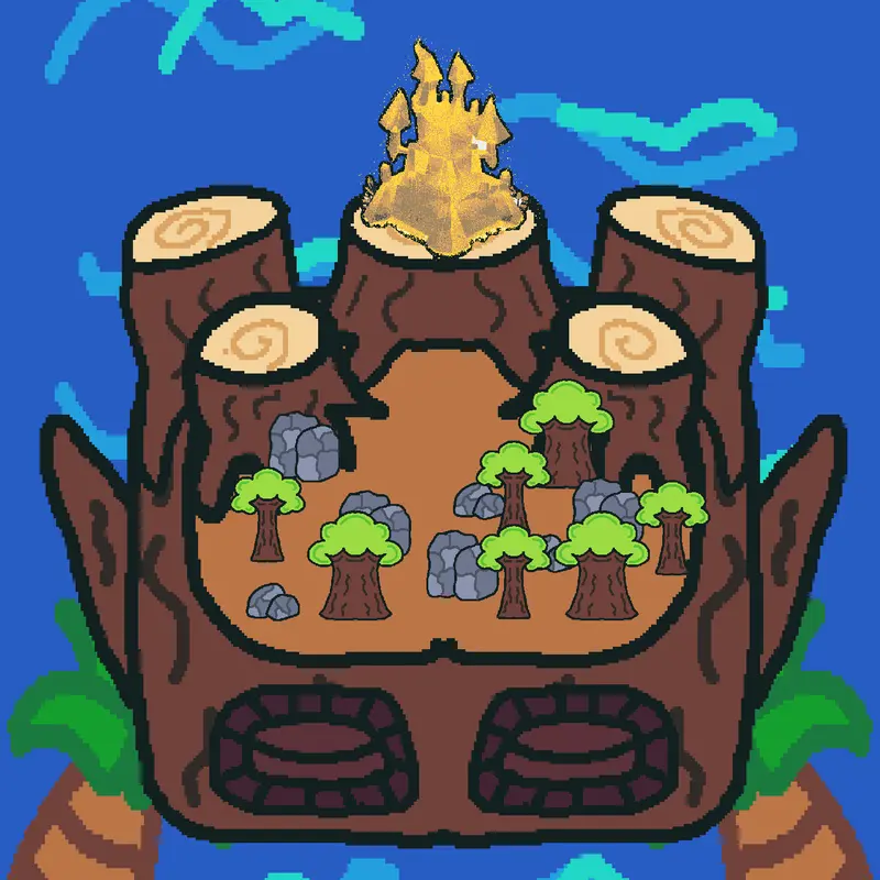 Plant Island 🌱❄️💧🪨 by @Eliel_Studio