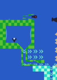 Auto golf: crazy endings