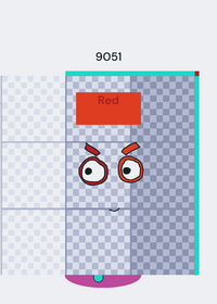 9051 numberblocks  red phase 1 to 3