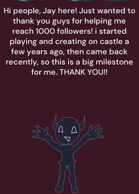 Thx for 1000 followers!