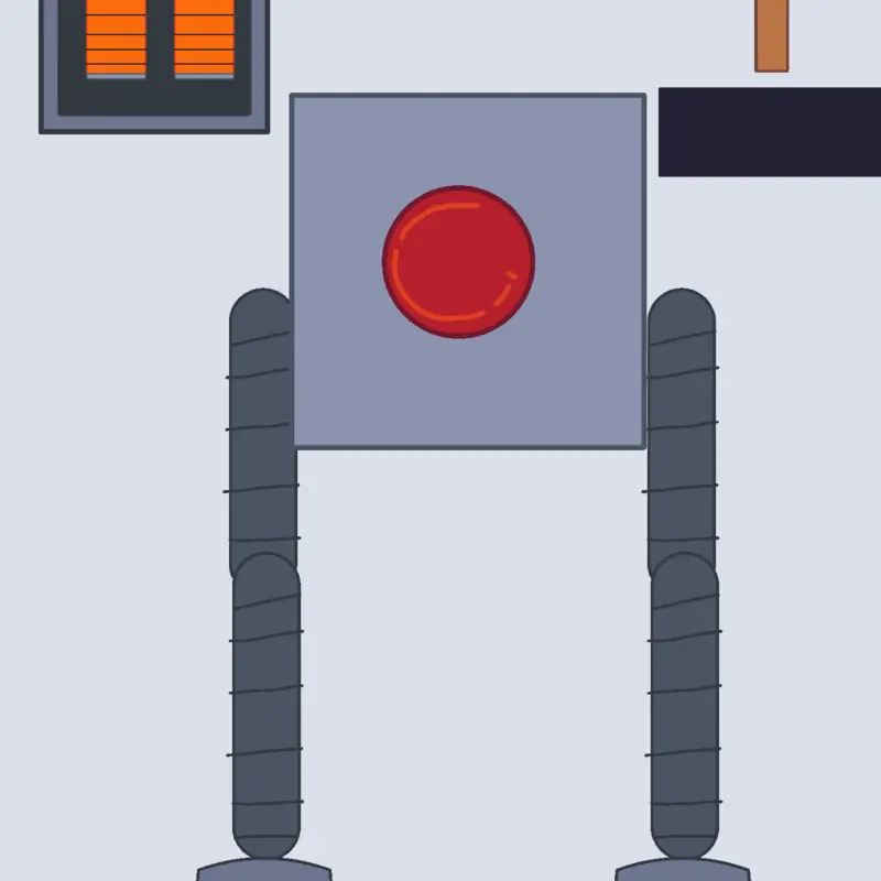 Robot test by @ProhibedMakeGames