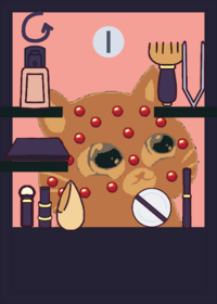 Make up with bubbu