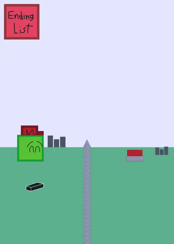The cube mario ending game by @Mario_Snes9292