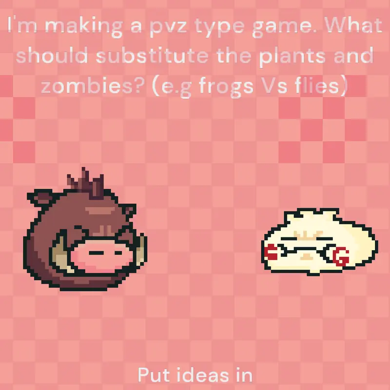 Pvz Game I am making answer in comments by @HotWire