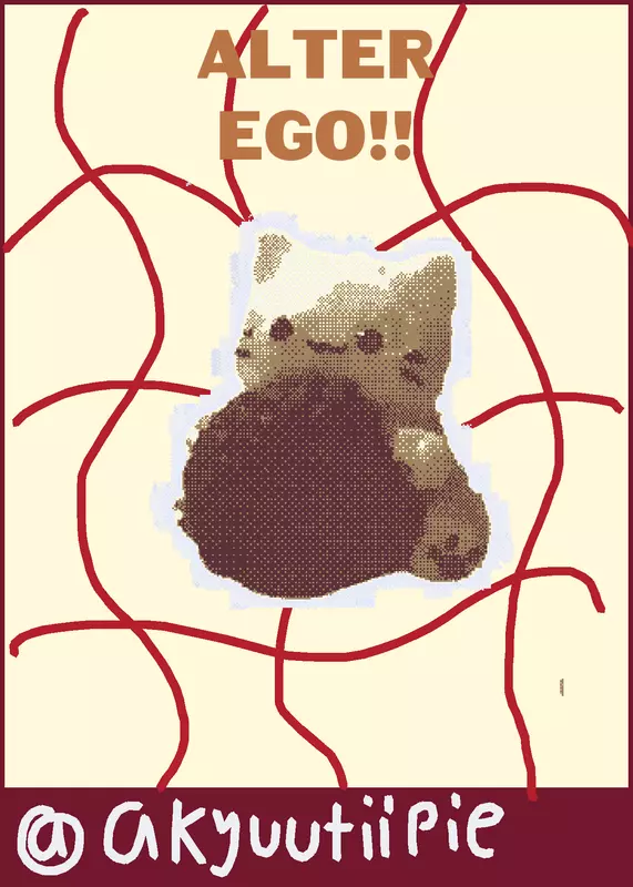 Alter ego by @akyuutiipie