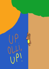 Olli short minigame with deltarune music