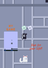 Run so as not to become a furry!