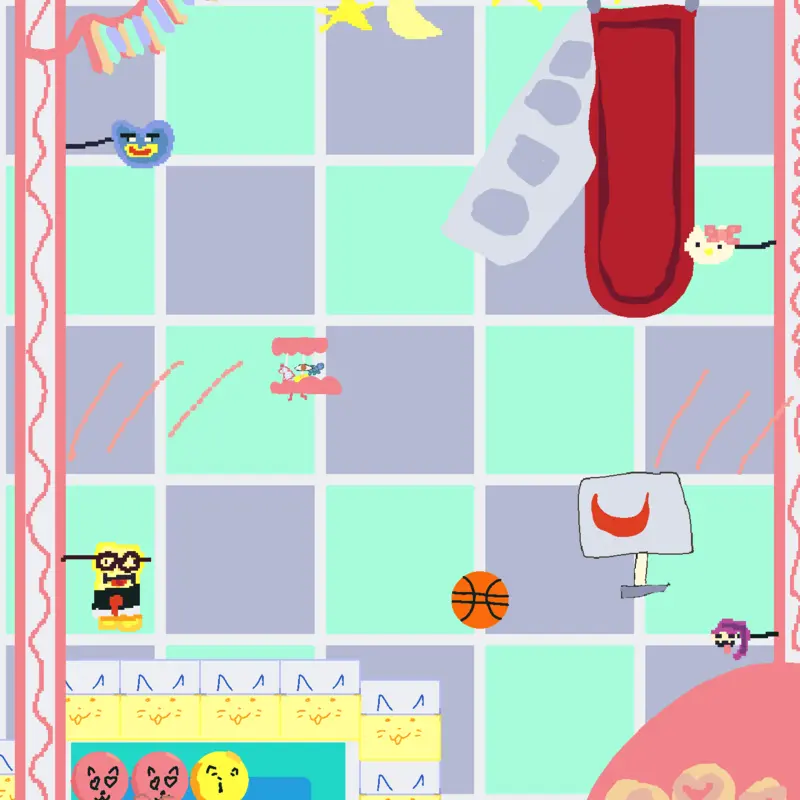 Playground! (Basketball hoop works!) by @4n1m4l_H0sp1t4lNurs3