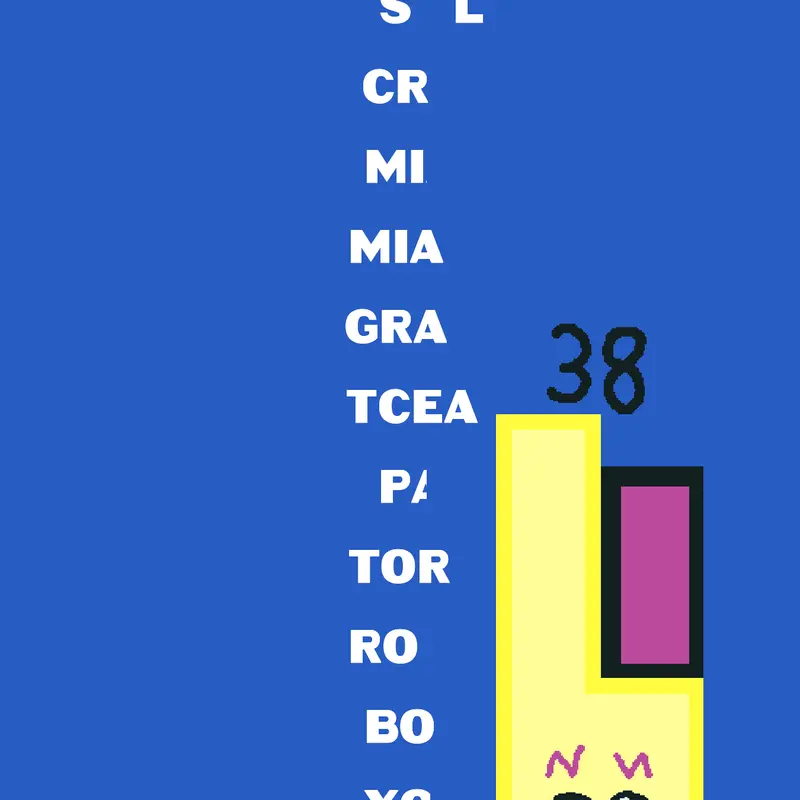 NumberBlocks 38 by @MarceloChavarria