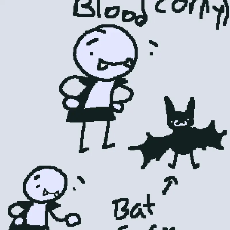 Funky vampire guy by @T1LL