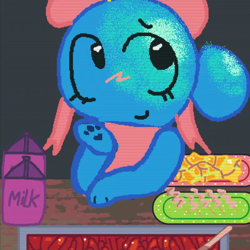 Poppy mukbankg by @NAMPUNCHANNEL