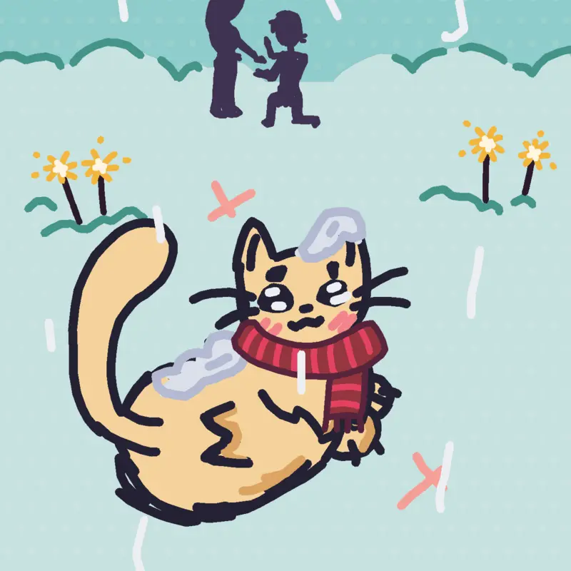 Cat of love by @nyani