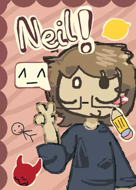 Neil art by @wHaleJoeyy