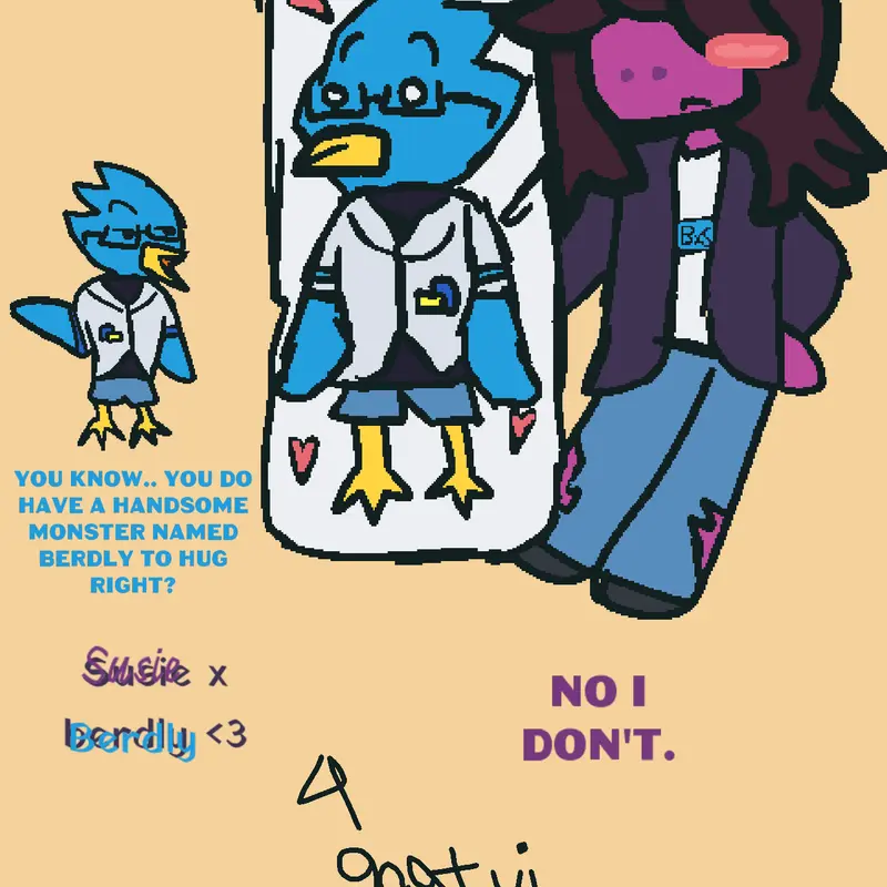 Deltarune by @T3rT3rr