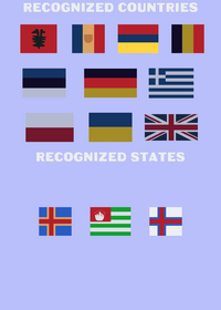 Flag band europe