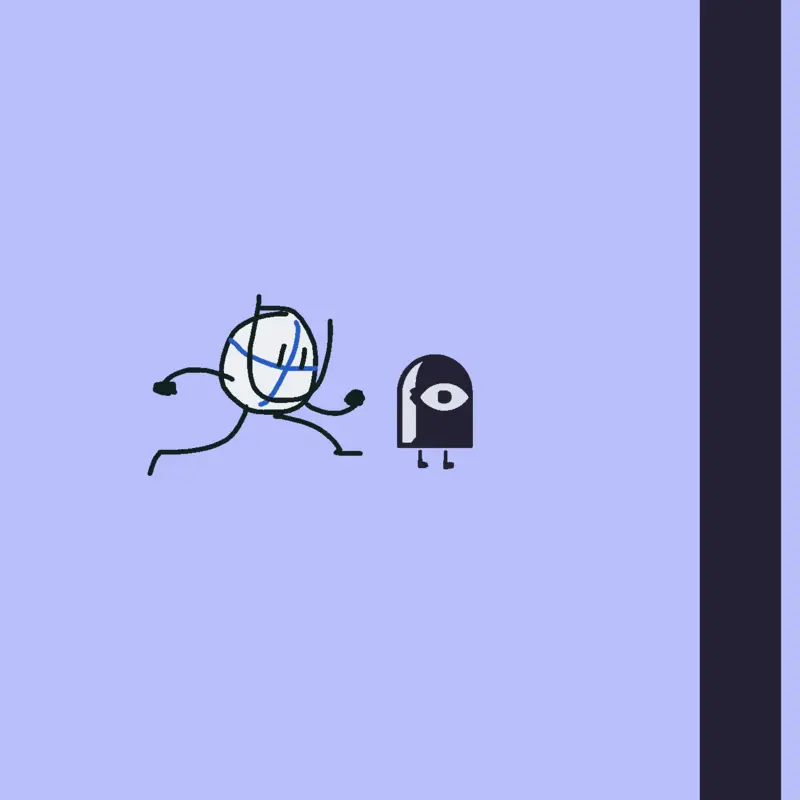 Get chased by animatic •_• by @this_is_username