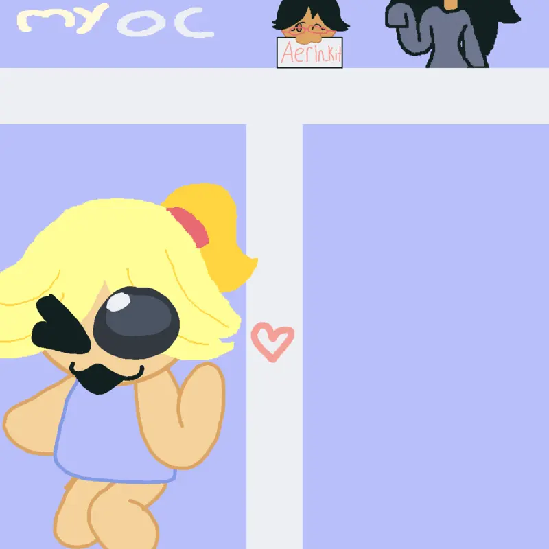Make my oc name dolly a redraw by @aerin_kit