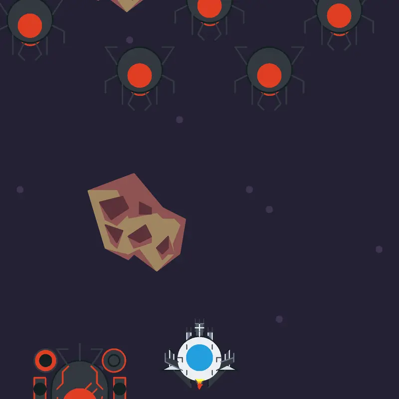 Galaxy Wars by @GokmenGokgames