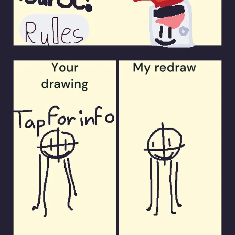 I'm gonna redraw your oc ay by @Animaticthatonehostguy