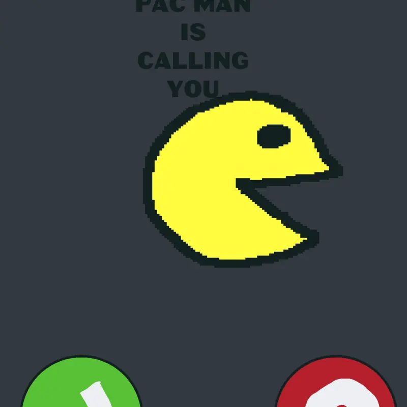 Pac-man is calling you 😶 by @mrwierdguy