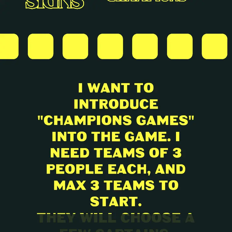 Pls make a good teams by @PAPERSBRO