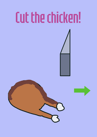 Cook food simulator